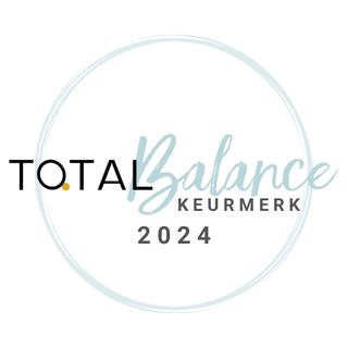 TotalBalance Keurmerk 2024. Gecertificeerd TotalBalance Coach.